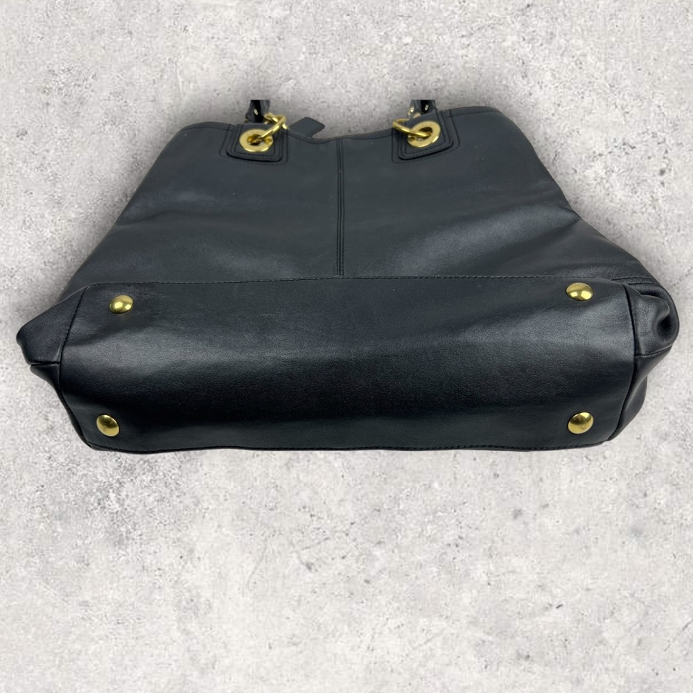 Coach Penelope Gold Leather Tote No: L1173-F18890 - Picture 3 of 16